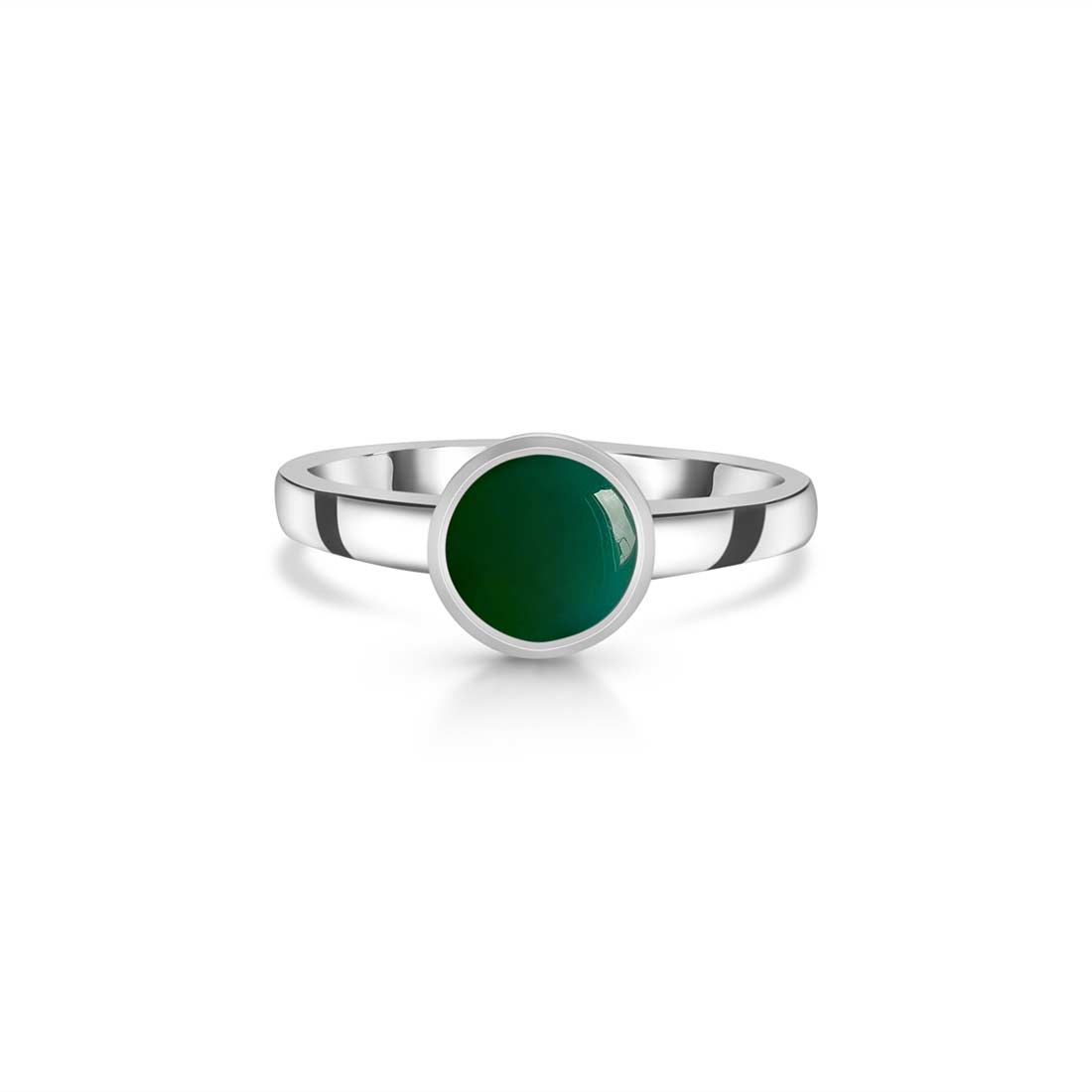 Green Onyx Ring-(GRO-SR-1821.)